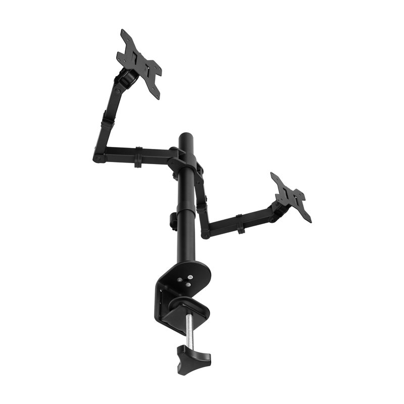 OBROTOWY UCHWYT BIURKOWY DO DWÓCH MONITORÓW, 13"-27” ORNO OBROTOWY UCHWYT BIURKOWY DO DWÓCH MONITORÓW, 13"-27” ORNO