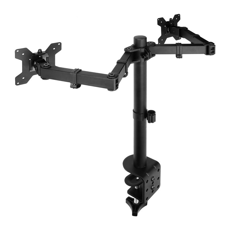 OBROTOWY UCHWYT BIURKOWY DO DWÓCH MONITORÓW, 13"-27” ORNO OBROTOWY UCHWYT BIURKOWY DO DWÓCH MONITORÓW, 13"-27” ORNO