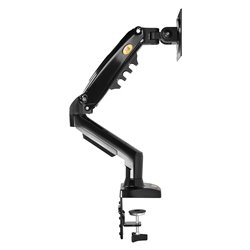 OBROTOWY UCHWYT BIURKOWY NA SPRĘŻYNIE GAZOWEJ DO MONITORÓW LCD, LED 17” – 30” ORNO OBROTOWY UCHWYT BIURKOWY NA SPRĘŻYNIE GAZOWEJ DO MONITORÓW LCD, LED 17” – 30” ORNO