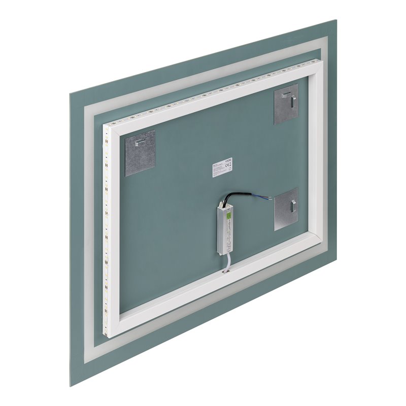 LUSTRO PROSTOKĄTNE LED 80X60 CM (PION/POZIOM, Z MARGINESEM, 4000K) ORNO LUSTRO PROSTOKĄTNE LED 80X60 CM (PION/POZIOM, Z MARGINESEM, 4000K) ORNO