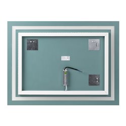 LUSTRO PROSTOKĄTNE LED 80X60 CM (PION/POZIOM, Z MARGINESEM, 4000K) ORNO LUSTRO PROSTOKĄTNE LED 80X60 CM (PION/POZIOM, Z MARGINESEM, 4000K) ORNO