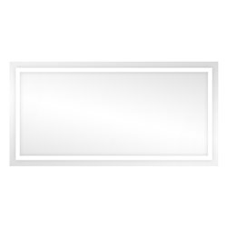 LUSTRO PROSTOKĄTNE POZIOME LED 120X60 CM (Z WBUDOWANYM WŁĄCZNIKIEM, Z MARGINESEM, 4000K) ORNO LUSTRO PROSTOKĄTNE POZIOME LED 120X60 CM (Z WBUDOWANYM WŁĄCZNIKIEM, Z MARGINESEM, 4000K) ORNO