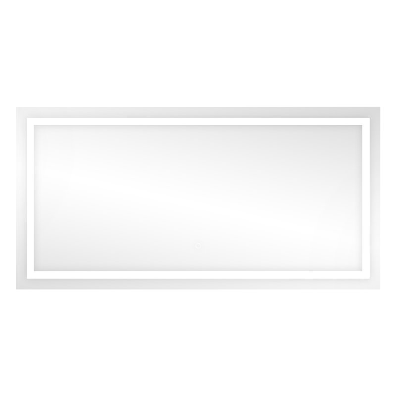 LUSTRO PROSTOKĄTNE POZIOME LED 120X60 CM (Z WBUDOWANYM WŁĄCZNIKIEM, Z MARGINESEM, 4000K) ORNO LUSTRO PROSTOKĄTNE POZIOME LED 120X60 CM (Z WBUDOWANYM WŁĄCZNIKIEM, Z MARGINESEM, 4000K) ORNO