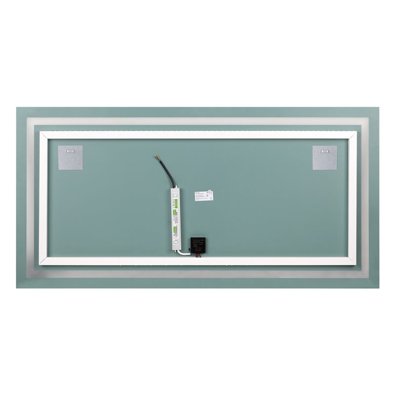 LUSTRO PROSTOKĄTNE POZIOME LED 120X60 CM (Z WBUDOWANYM WŁĄCZNIKIEM, Z MARGINESEM, 4000K) ORNO LUSTRO PROSTOKĄTNE POZIOME LED 120X60 CM (Z WBUDOWANYM WŁĄCZNIKIEM, Z MARGINESEM, 4000K) ORNO