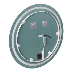 OKRĄGŁE LUSTRO LED FI 80 CM (Z WBUDOWANYM WŁĄCZNIKIEM, Z MARGINESEM, 4000K) ORNO OKRĄGŁE LUSTRO LED FI 80 CM (Z WBUDOWANYM WŁĄCZNIKIEM, Z MARGINESEM, 4000K) ORNO