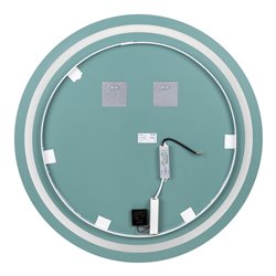 OKRĄGŁE LUSTRO LED FI 80 CM (Z WBUDOWANYM WŁĄCZNIKIEM, Z MARGINESEM, 4000K) ORNO OKRĄGŁE LUSTRO LED FI 80 CM (Z WBUDOWANYM WŁĄCZNIKIEM, Z MARGINESEM, 4000K) ORNO