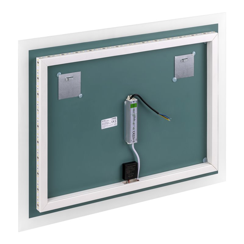 LUSTRO PROSTOKĄTNE POZIOME LED 80X60 CM (Z WBUDOWANYM WŁĄCZNIKIEM, BEZ MARGINESU, 4000K) ORNO LUSTRO PROSTOKĄTNE POZIOME LED 80X60 CM (Z WBUDOWANYM WŁĄCZNIKIEM, BEZ MARGINESU, 4000K) ORNO