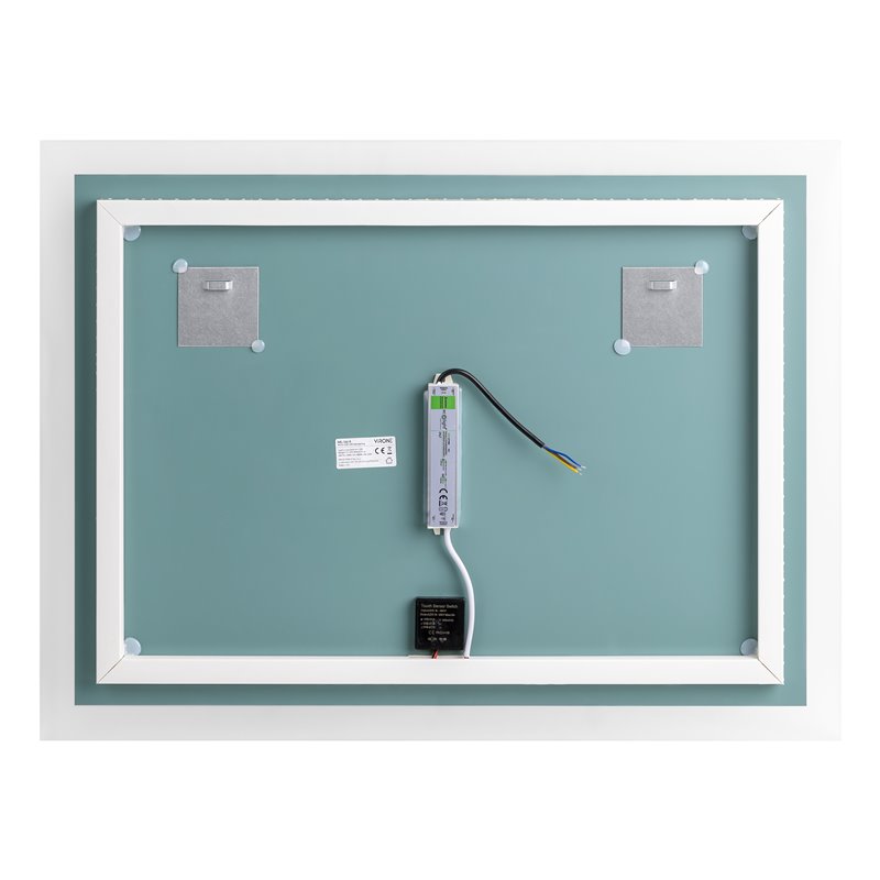 LUSTRO PROSTOKĄTNE POZIOME LED 80X60 CM (Z WBUDOWANYM WŁĄCZNIKIEM, BEZ MARGINESU, 4000K) ORNO LUSTRO PROSTOKĄTNE POZIOME LED 80X60 CM (Z WBUDOWANYM WŁĄCZNIKIEM, BEZ MARGINESU, 4000K) ORNO