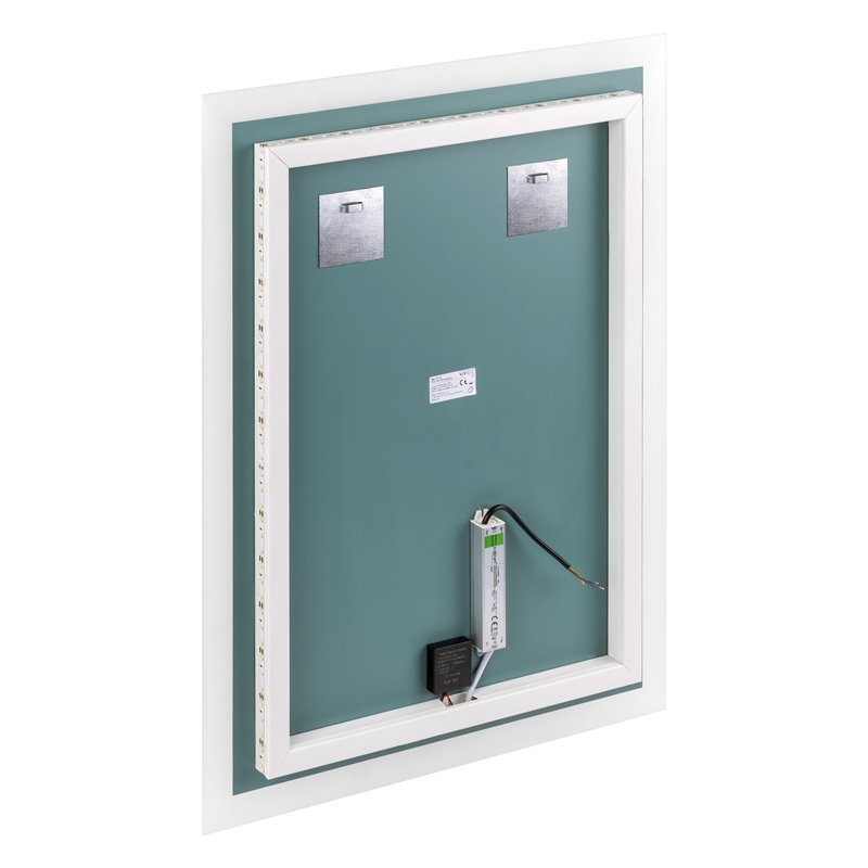 LUSTRO PROSTOKĄTNE PIONOWE LED 60X80 CM (Z WBUDOWANYM WŁĄCZNIKIEM, BEZ MARGINESU, 4000K) ORNO LUSTRO PROSTOKĄTNE PIONOWE LED 60X80 CM (Z WBUDOWANYM WŁĄCZNIKIEM, BEZ MARGINESU, 4000K) ORNO