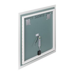 KWADRATOWE LUSTRO LED 80X80 CM (Z WBUDOWANYM WŁĄCZNIKIEM, BEZ MARGINESU, 4000K) ORNO KWADRATOWE LUSTRO LED 80X80 CM (Z WBUDOWANYM WŁĄCZNIKIEM, BEZ MARGINESU, 4000K) ORNO