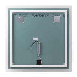 KWADRATOWE LUSTRO LED 80X80 CM (Z WBUDOWANYM WŁĄCZNIKIEM, BEZ MARGINESU, 4000K) ORNO KWADRATOWE LUSTRO LED 80X80 CM (Z WBUDOWANYM WŁĄCZNIKIEM, BEZ MARGINESU, 4000K) ORNO