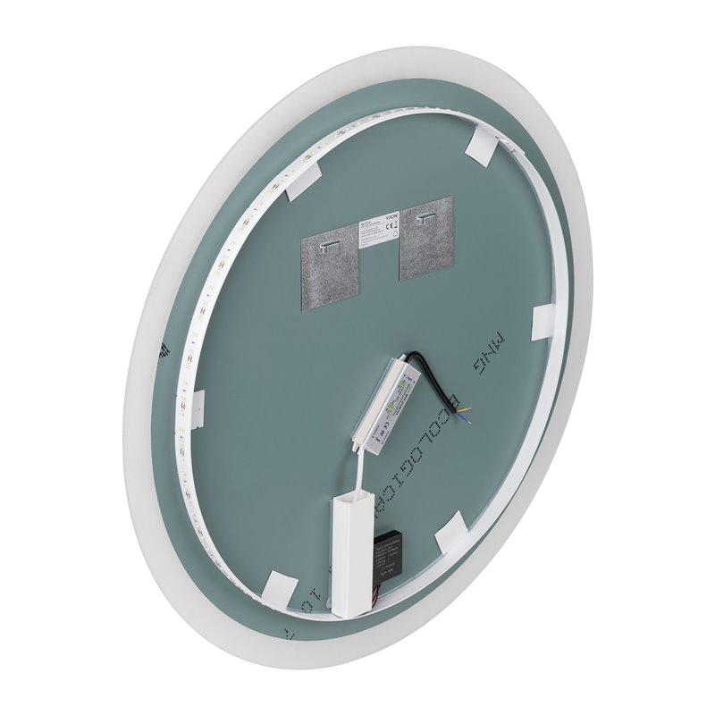 OKRĄGŁE LUSTRO LED FI 70 CM (Z WBUDOWANYM WŁĄCZNIKIEM, BEZ MARGINESU, 4000K) ORNO OKRĄGŁE LUSTRO LED FI 70 CM (Z WBUDOWANYM WŁĄCZNIKIEM, BEZ MARGINESU, 4000K) ORNO