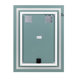 LUSTRO PROSTOKĄTNE PIONOWE LED 60X80 CM (Z WBUDOWANYM WŁĄCZNIKIEM, Z MARGINESEM, 4000K) ORNO LUSTRO PROSTOKĄTNE PIONOWE LED 60X80 CM (Z WBUDOWANYM WŁĄCZNIKIEM, Z MARGINESEM, 4000K) ORNO