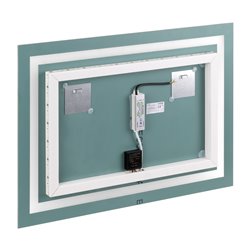 LUSTRO PROSTOKĄTNE POZIOME LED 70X50 CM (Z WBUDOWANYM WŁĄCZNIKIEM, Z MARGINESEM, 4000K) ORNO LUSTRO PROSTOKĄTNE POZIOME LED 70X50 CM (Z WBUDOWANYM WŁĄCZNIKIEM, Z MARGINESEM, 4000K) ORNO