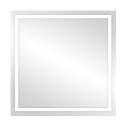 KWADRATOWE LUSTRO LED 80X80 CM (Z WBUDOWANYM WŁĄCZNIKIEM, Z MARGINESEM, 4000K) ORNO KWADRATOWE LUSTRO LED 80X80 CM (Z WBUDOWANYM WŁĄCZNIKIEM, Z MARGINESEM, 4000K) ORNO