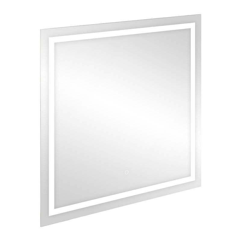 KWADRATOWE LUSTRO LED 80X80 CM (Z WBUDOWANYM WŁĄCZNIKIEM, Z MARGINESEM, 4000K) ORNO KWADRATOWE LUSTRO LED 80X80 CM (Z WBUDOWANYM WŁĄCZNIKIEM, Z MARGINESEM, 4000K) ORNO