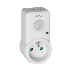 GNIAZDKOWY CZUJNIK RUCHU 120° IP20, 280W ORNO GNIAZDKOWY CZUJNIK RUCHU 120° IP20, 280W ORNO