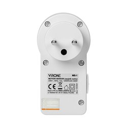 GNIAZDKOWY CZUJNIK RUCHU 120° IP20, 280W ORNO GNIAZDKOWY CZUJNIK RUCHU 120° IP20, 280W ORNO