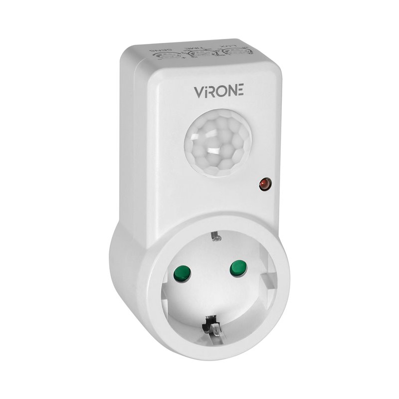 GNIAZDKOWY CZUJNIK RUCHU 120ST. IP20, 280W, WERSJA SCHUKO ORNO GNIAZDKOWY CZUJNIK RUCHU 120ST. IP20, 280W, WERSJA SCHUKO ORNO