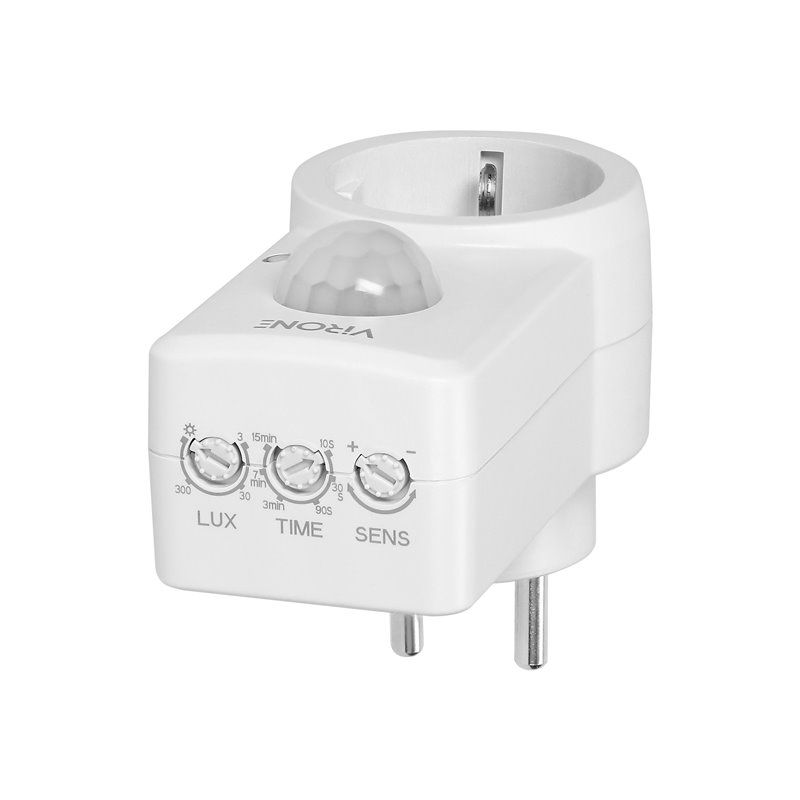 GNIAZDKOWY CZUJNIK RUCHU 120ST. IP20, 280W, WERSJA SCHUKO ORNO GNIAZDKOWY CZUJNIK RUCHU 120ST. IP20, 280W, WERSJA SCHUKO ORNO