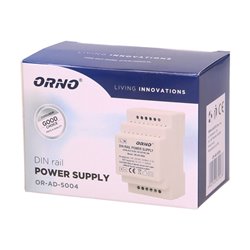 ZASILACZ IMPULSOWY NA SZYNĘ DIN 12V, 0,4A ORNO ZASILACZ IMPULSOWY NA SZYNĘ DIN 12V, 0,4A ORNO
