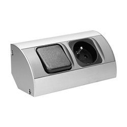 GNIAZDO MEBLOWE Z WYŁĄCZNIKIEM, 1X2P+Z ORNO GNIAZDO MEBLOWE Z WYŁĄCZNIKIEM, 1X2P+Z ORNO