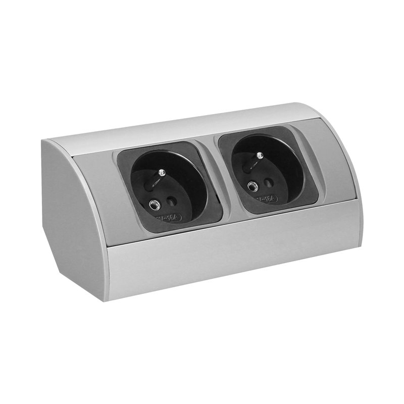 GNIAZDO MEBLOWE BEZ WYŁĄCZNIKA, 2X2P+Z ORNO GNIAZDO MEBLOWE BEZ WYŁĄCZNIKA, 2X2P+Z ORNO