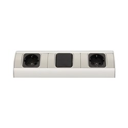 GNIAZDO MEBLOWE Z WYŁĄCZNIKIEM, 2X2P+Z, WERSJA SCHUKO ORNO GNIAZDO MEBLOWE Z WYŁĄCZNIKIEM, 2X2P+Z, WERSJA SCHUKO ORNO