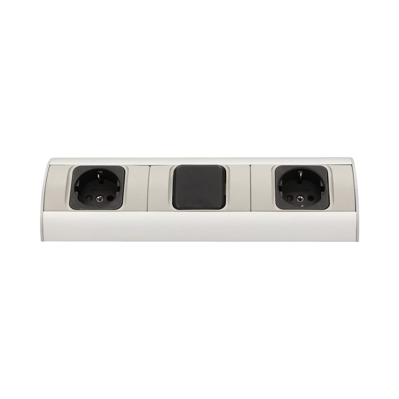 GNIAZDO MEBLOWE Z WYŁĄCZNIKIEM, 2X2P+Z, WERSJA SCHUKO ORNO GNIAZDO MEBLOWE Z WYŁĄCZNIKIEM, 2X2P+Z, WERSJA SCHUKO ORNO