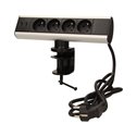 GNIAZDO MEBLOWE Z UCHWYTEM MONTAŻOWYM, ŁADOWARKĄ USB I PRZEWODEM 1,8M, 4X2P+Z, 2XUSB ORNO GNIAZDO MEBLOWE Z UCHWYTEM MONTAŻOWYM, ŁADOWARKĄ USB I PRZEWODEM 1,8M, 4X2P+Z, 2XUSB ORNO