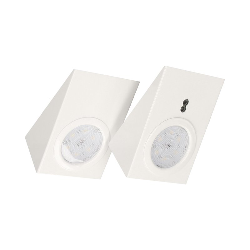 ZESTAW OPRAW PODSZAFKOWYCH LED 2,5W, 180LM, 4000K, Z WYŁĄCZNIKIEM BEZDOTYKOWYM, BIAŁY ORNO ZESTAW OPRAW PODSZAFKOWYCH LED 2,5W, 180LM, 4000K, Z WYŁĄCZNIKIEM BEZDOTYKOWYM, BIAŁY ORNO