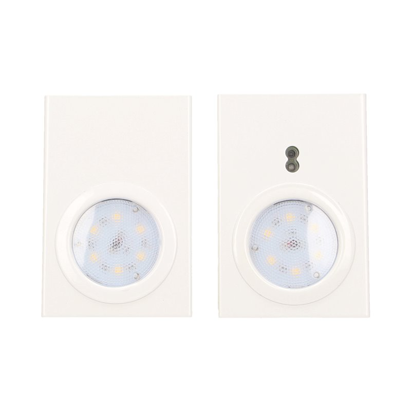 ZESTAW OPRAW PODSZAFKOWYCH LED 2,5W, 180LM, 4000K, Z WYŁĄCZNIKIEM BEZDOTYKOWYM, BIAŁY ORNO ZESTAW OPRAW PODSZAFKOWYCH LED 2,5W, 180LM, 4000K, Z WYŁĄCZNIKIEM BEZDOTYKOWYM, BIAŁY ORNO