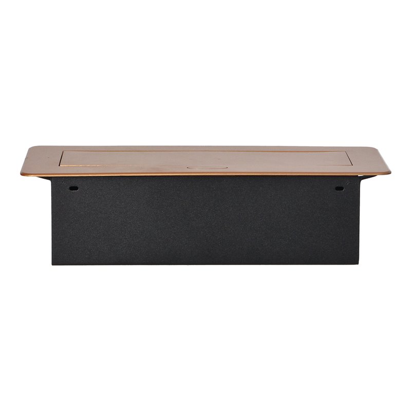 GNIAZDA MEBLOWE WPUSZCZANE W BLAT Z PŁASKIM FREZOWANYM RANTEM I ŁADOWARKĄ USB, 2X2P+Z (SCHUKO), 2XUSB, ZŁOTE ORNO GNIAZDA MEBLOWE WPUSZCZANE W BLAT Z PŁASKIM FREZOWANYM RANTEM I ŁADOWARKĄ USB, 2X2P+Z (SCHUKO), 2XUSB, ZŁOTE ORNO
