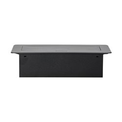 GNIAZDA MEBLOWE WPUSZCZANE W BLAT Z PŁASKIM FREZOWANYM RANTEM I ŁADOWARKĄ USB, 2X2P+Z (SCHUKO), 2XUSB, GRAFIT ORNO GNIAZDA MEBLOWE WPUSZCZANE W BLAT Z PŁASKIM FREZOWANYM RANTEM I ŁADOWARKĄ USB, 2X2P+Z (SCHUKO), 2XUSB, GRAFIT ORNO