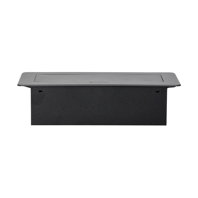 GNIAZDA MEBLOWE WPUSZCZANE W BLAT Z PŁASKIM FREZOWANYM RANTEM I ŁADOWARKĄ USB, 2X2P+Z (SCHUKO), 2XUSB, GRAFIT ORNO GNIAZDA MEBLOWE WPUSZCZANE W BLAT Z PŁASKIM FREZOWANYM RANTEM I ŁADOWARKĄ USB, 2X2P+Z (SCHUKO), 2XUSB, GRAFIT ORNO