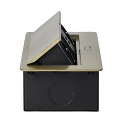 GNIAZDA MEBLOWE WPUSZCZANE W BLAT Z PŁASKIM FREZOWANYM RANTEM I ŁADOWARKĄ USB, 2X2P+Z, 2XUSB, MOSIĄDZ ORNO GNIAZDA MEBLOWE WPUSZCZANE W BLAT Z PŁASKIM FREZOWANYM RANTEM I ŁADOWARKĄ USB, 2X2P+Z, 2XUSB, MOSIĄDZ ORNO