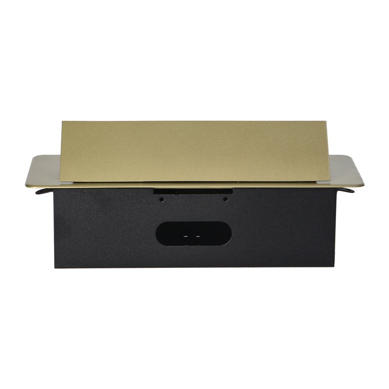 GNIAZDA MEBLOWE WPUSZCZANE W BLAT Z PŁASKIM FREZOWANYM RANTEM I ŁADOWARKĄ USB, 2X2P+Z, 2XUSB, MOSIĄDZ ORNO GNIAZDA MEBLOWE WPUSZCZANE W BLAT Z PŁASKIM FREZOWANYM RANTEM I ŁADOWARKĄ USB, 2X2P+Z, 2XUSB, MOSIĄDZ ORNO