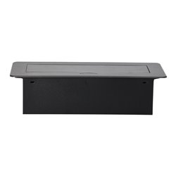 GNIAZDA MEBLOWE WPUSZCZANE W BLAT Z PŁASKIM FREZOWANYM RANTEM I ŁADOWARKĄ USB, 2X2P+Z, 2XUSB, GRAFIT ORNO GNIAZDA MEBLOWE WPUSZCZANE W BLAT Z PŁASKIM FREZOWANYM RANTEM I ŁADOWARKĄ USB, 2X2P+Z, 2XUSB, GRAFIT ORNO