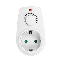 ŚCIEMNIACZ Z DODATKOWYM GNIAZDEM SIECIOWYM 2P+Z (SCHUKO), MAX.280W ORNO ŚCIEMNIACZ Z DODATKOWYM GNIAZDEM SIECIOWYM 2P+Z (SCHUKO), MAX.280W ORNO