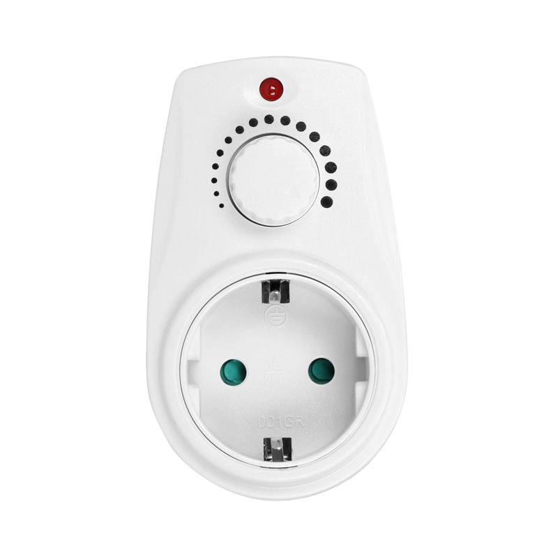 ŚCIEMNIACZ Z DODATKOWYM GNIAZDEM SIECIOWYM 2P+Z (SCHUKO), MAX.280W ORNO ŚCIEMNIACZ Z DODATKOWYM GNIAZDEM SIECIOWYM 2P+Z (SCHUKO), MAX.280W ORNO