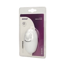 ŚCIEMNIACZ NAKABLOWY 20-100W, BIAŁY ORNO ŚCIEMNIACZ NAKABLOWY 20-100W, BIAŁY ORNO