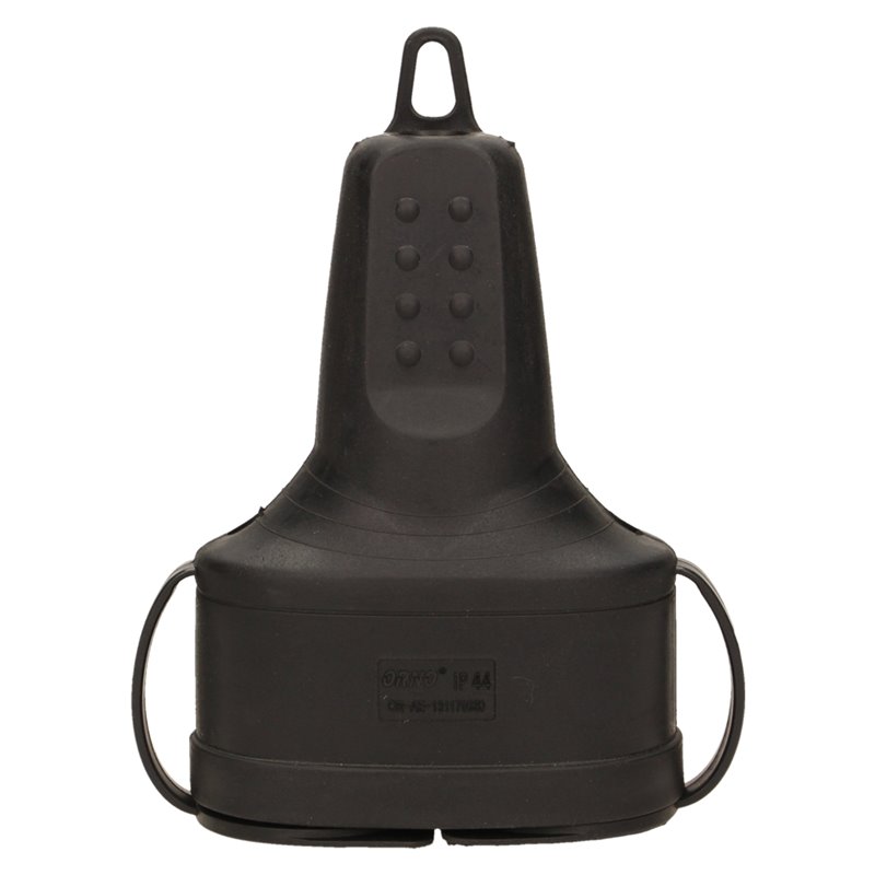 BRYZGOSZCZELNE, PODWÓJNE GNIAZDO GUMOWE 2P+Z, IP44, WERSJA SCHUKO ORNO BRYZGOSZCZELNE, PODWÓJNE GNIAZDO GUMOWE 2P+Z, IP44, WERSJA SCHUKO ORNO
