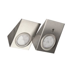 ZESTAW OPRAW PODSZAFKOWYCH LED 2,5W, 180LM, 4000K, Z WYŁĄCZNIKIEM BEZDOTYKOWYM, INOX ORNO ZESTAW OPRAW PODSZAFKOWYCH LED 2,5W, 180LM, 4000K, Z WYŁĄCZNIKIEM BEZDOTYKOWYM, INOX ORNO