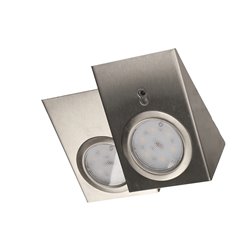 ZESTAW OPRAW PODSZAFKOWYCH LED 2,5W, 180LM, 4000K, Z WYŁĄCZNIKIEM BEZDOTYKOWYM, INOX ORNO ZESTAW OPRAW PODSZAFKOWYCH LED 2,5W, 180LM, 4000K, Z WYŁĄCZNIKIEM BEZDOTYKOWYM, INOX ORNO