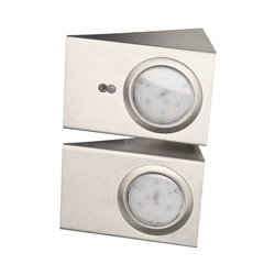 ZESTAW OPRAW PODSZAFKOWYCH LED 2,5W, 180LM, 4000K, Z WYŁĄCZNIKIEM BEZDOTYKOWYM, INOX ORNO ZESTAW OPRAW PODSZAFKOWYCH LED 2,5W, 180LM, 4000K, Z WYŁĄCZNIKIEM BEZDOTYKOWYM, INOX ORNO