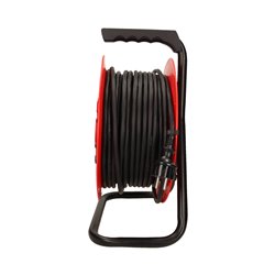PRZEDŁUŻACZ BĘBNOWY HERMETYCZNY, GUMA H05RR-F 3X1,5MM2 - 50M, 4X2P+Z, IP44 ORNO PRZEDŁUŻACZ BĘBNOWY HERMETYCZNY, GUMA H05RR-F 3X1,5MM2 - 50M, 4X2P+Z, IP44 ORNO