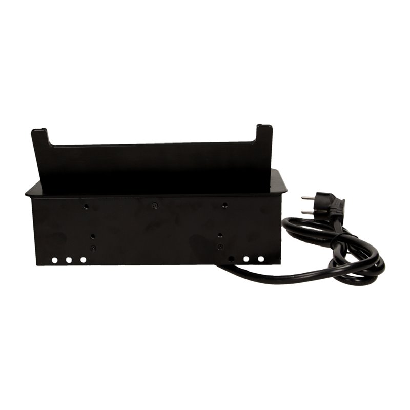 GNIAZDO MEBLOWE WPUSZCZANE W BLAT Z PŁASKIM FREZOWANYM RANTEM, SZCZOTKĄ PRZECIWKURZOWĄ, ŁADOWARKĄ USB I PRZEWODEM 1,5M, 2X2P+Z, GNIAZDO MEBLOWE WPUSZCZANE W BLAT Z PŁASKIM FREZOWANYM RANTEM, SZCZOTKĄ PRZECIWKURZOWĄ, ŁADOWARKĄ USB I PRZEWODEM 1,5M, 2X2P+Z,