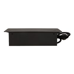 GNIAZDO MEBLOWE WPUSZCZANE W BLAT Z PŁASKIM FREZOWANYM RANTEM, ŁADOWARKĄ USB I PRZEWODEM 1,5M, 2X2P+Z, 2XUSB, CZARNE ORNO GNIAZDO MEBLOWE WPUSZCZANE W BLAT Z PŁASKIM FREZOWANYM RANTEM, ŁADOWARKĄ USB I PRZEWODEM 1,5M, 2X2P+Z, 2XUSB, CZARNE ORNO