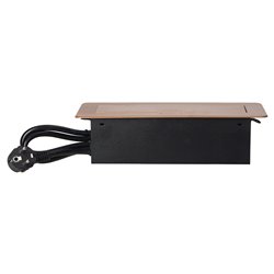 GNIAZDA MEBLOWE WPUSZCZANE W BLAT Z PŁASKIM FREZOWANYM RANTEM, ŁADOWARKĄ USB I PRZEWODEM 1,5M, 2X2P+Z, 2XUSB, ZŁOTE ORNO GNIAZDA MEBLOWE WPUSZCZANE W BLAT Z PŁASKIM FREZOWANYM RANTEM, ŁADOWARKĄ USB I PRZEWODEM 1,5M, 2X2P+Z, 2XUSB, ZŁOTE ORNO