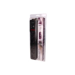 PRZEDŁUŻACZ 5 GNIAZD 2P+Z, STEROWANY BEZPRZEWODOWO, KABEL 3X1,5MM2, DŁUGOŚĆ 3M ORNO PRZEDŁUŻACZ 5 GNIAZD 2P+Z, STEROWANY BEZPRZEWODOWO, KABEL 3X1,5MM2, DŁUGOŚĆ 3M ORNO